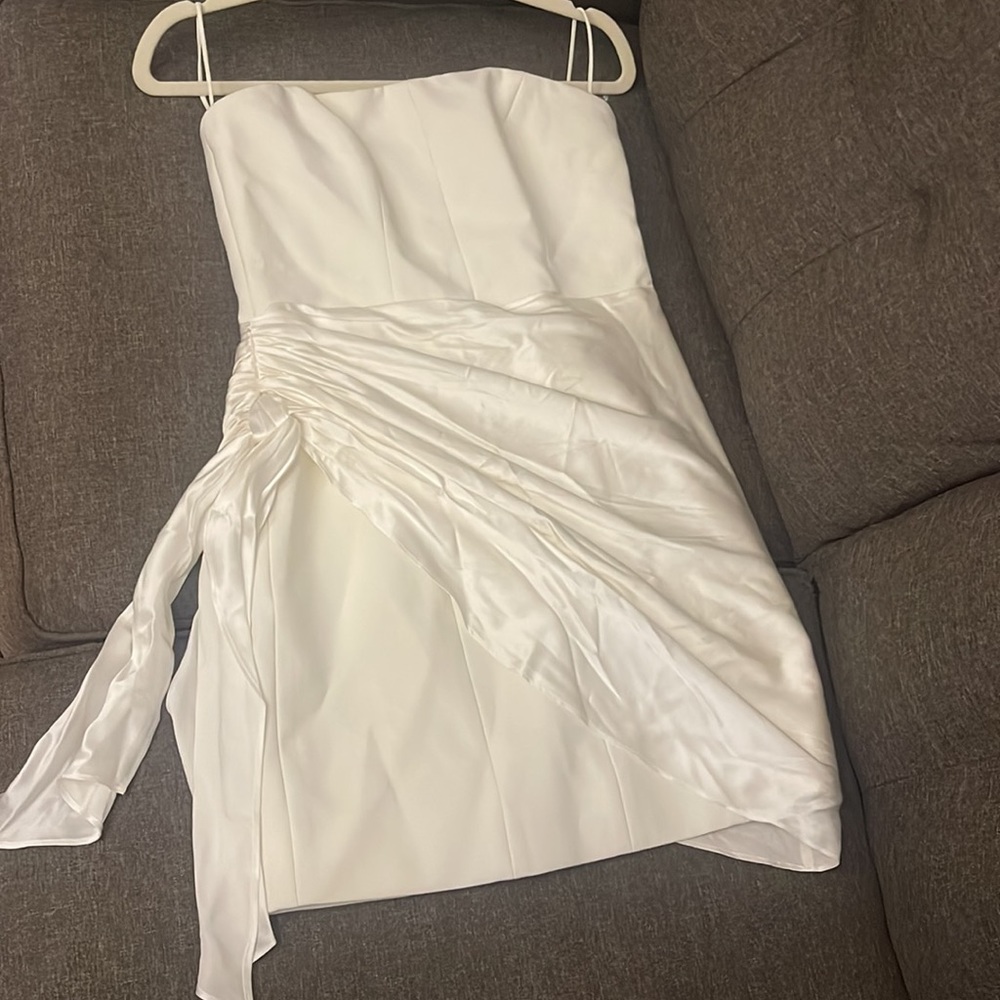 Cinq a Sept Kennith Dress in Ivory - Picture 14 of 16